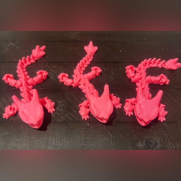 Other - Stocking stuffer! 3D dragons! Set of 3!